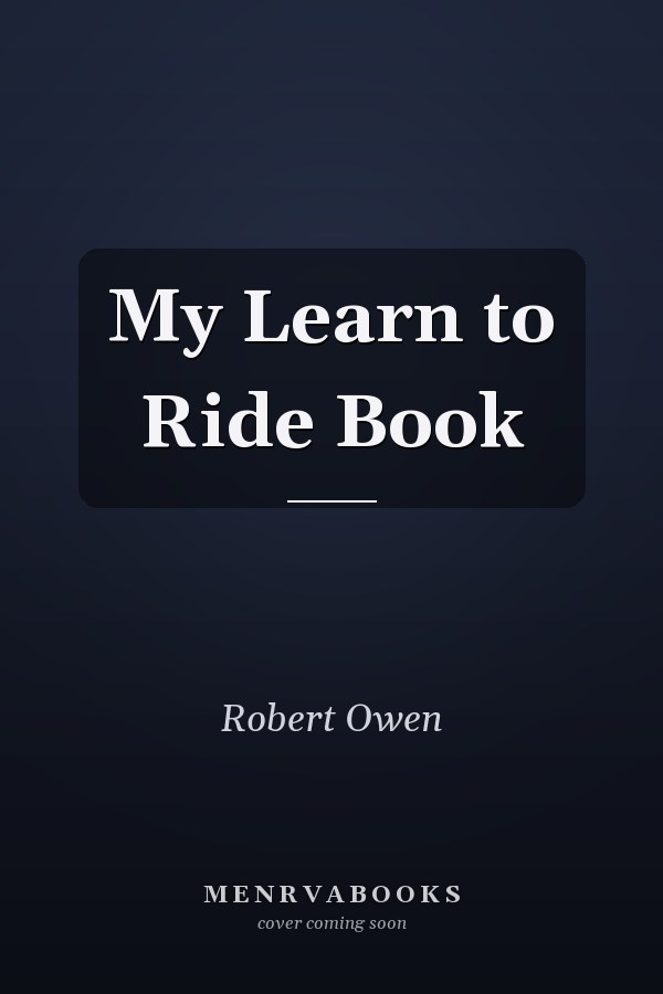 My Learn to Ride Book