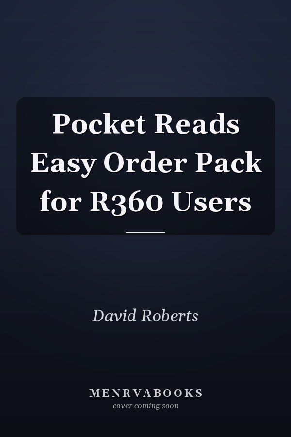Pocket Reads Easy Order Pack for R360 Users
