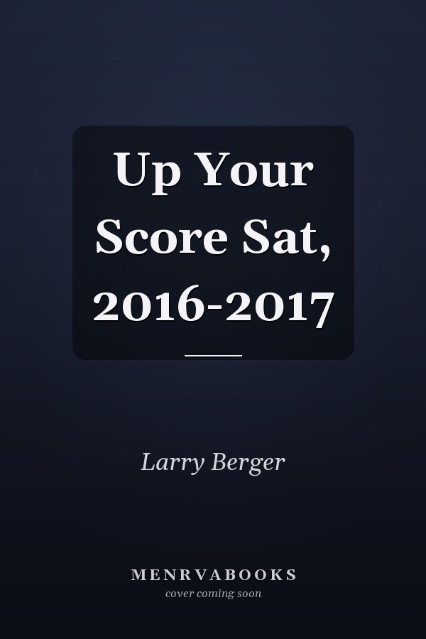 Up Your Score Sat, 2016-2017
