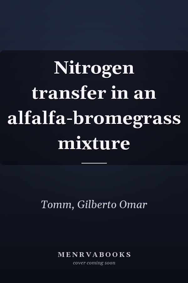 Nitrogen transfer in an alfalfa-bromegrass mixture