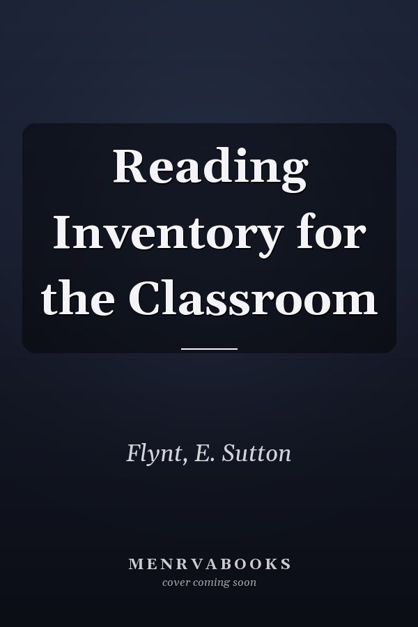 Reading Inventory for the Classroom
