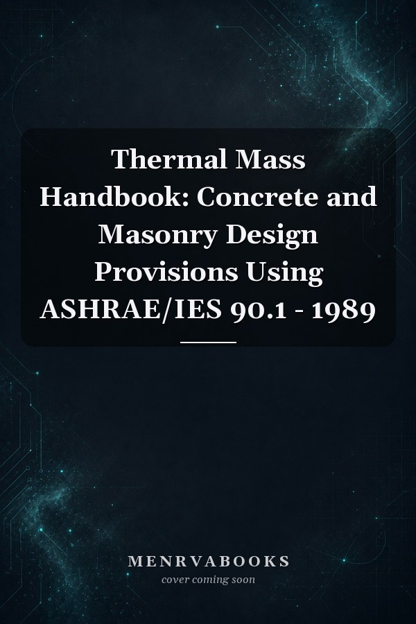 Thermal Mass Handbook: Concrete and Masonry Design Provisions Using ASHRAE/IES 90.1 - 1989