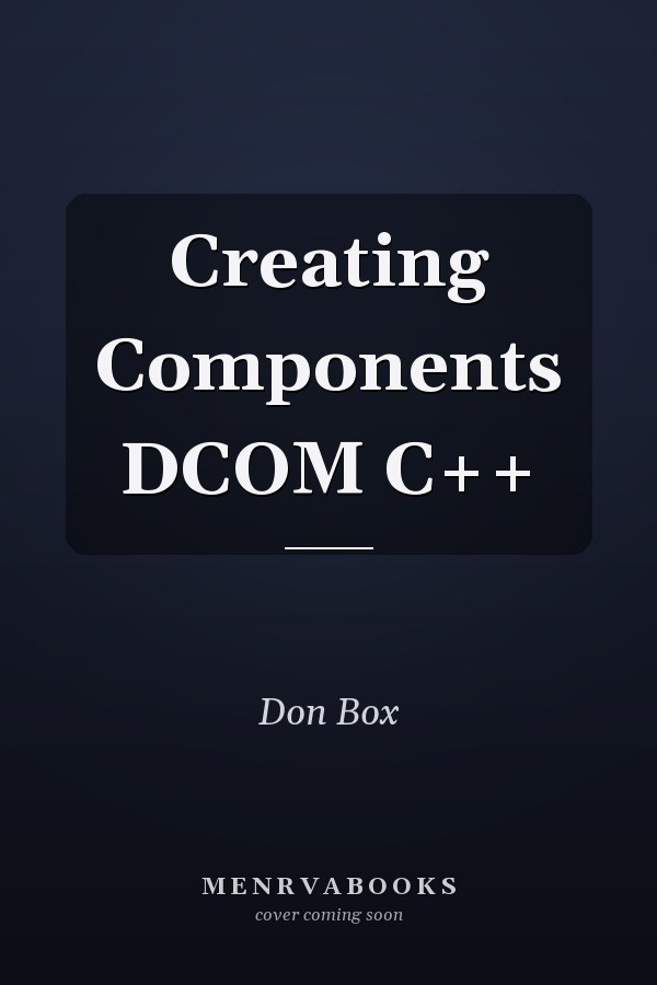 Creating Components DCOM C++