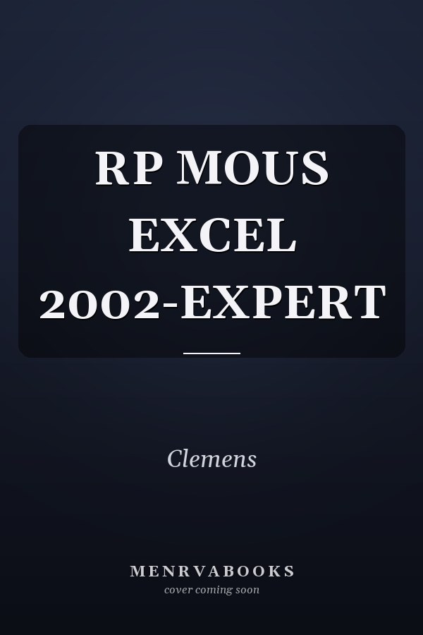RP MOUS EXCEL 2002-EXPERT