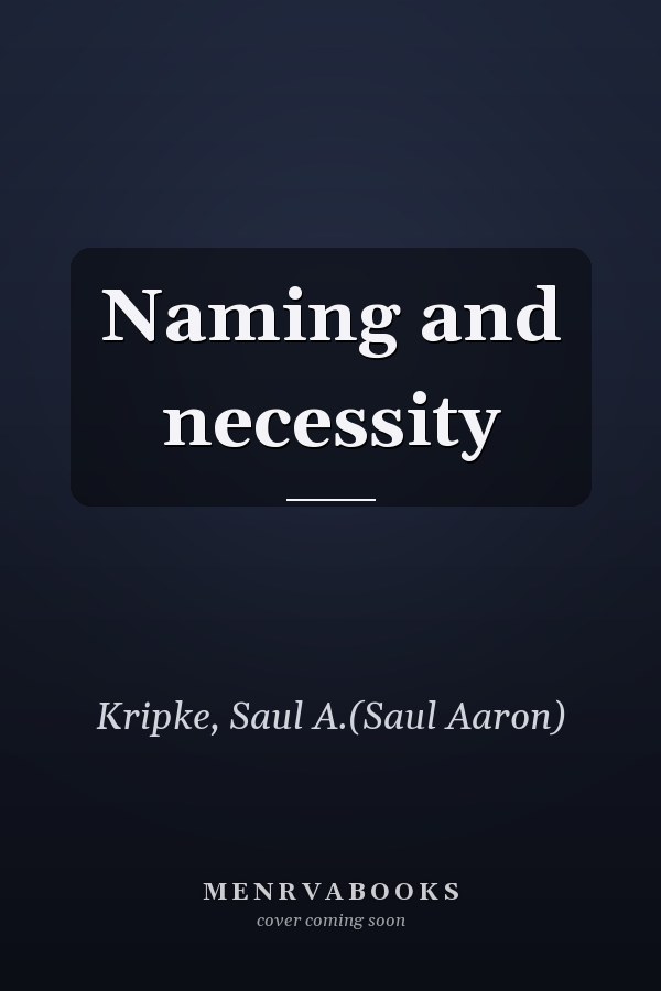 Naming and necessity