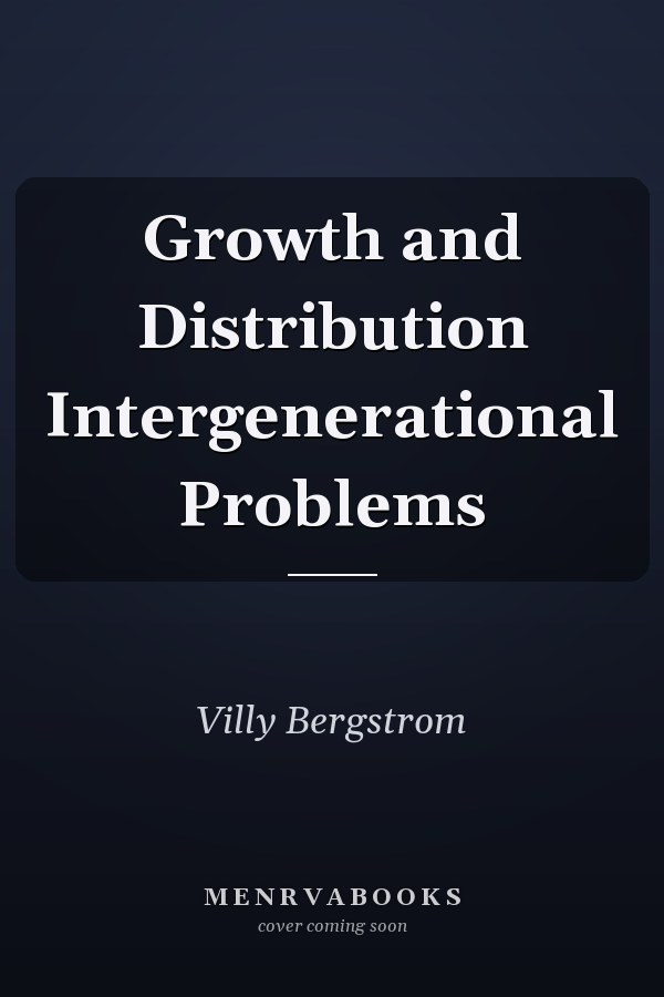 Growth and Distribution Intergenerational Problems