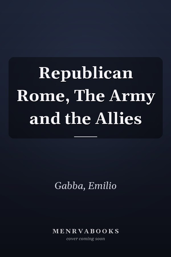 Republican Rome, The Army and the Allies