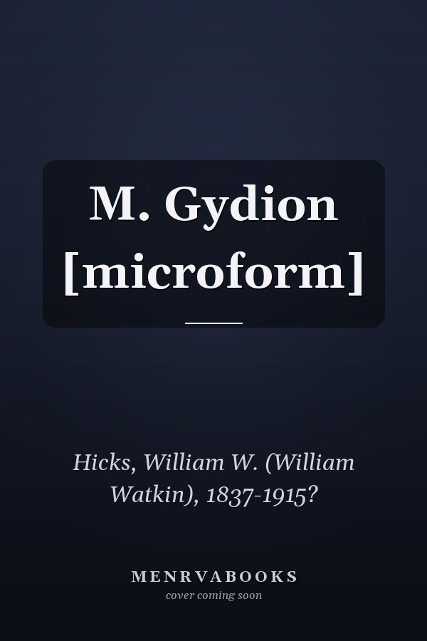 M. Gydion [microform]
