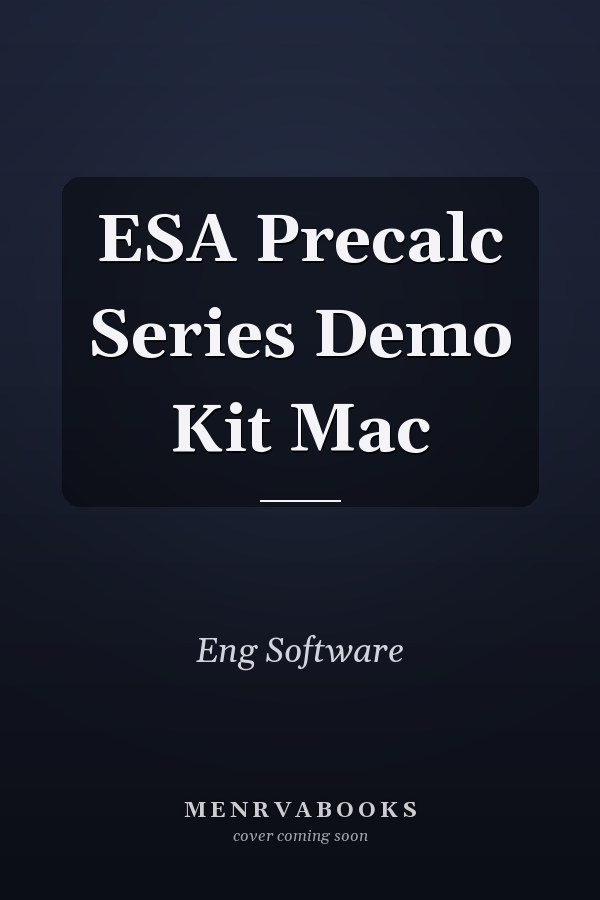 ESA Precalc Series Demo Kit Mac