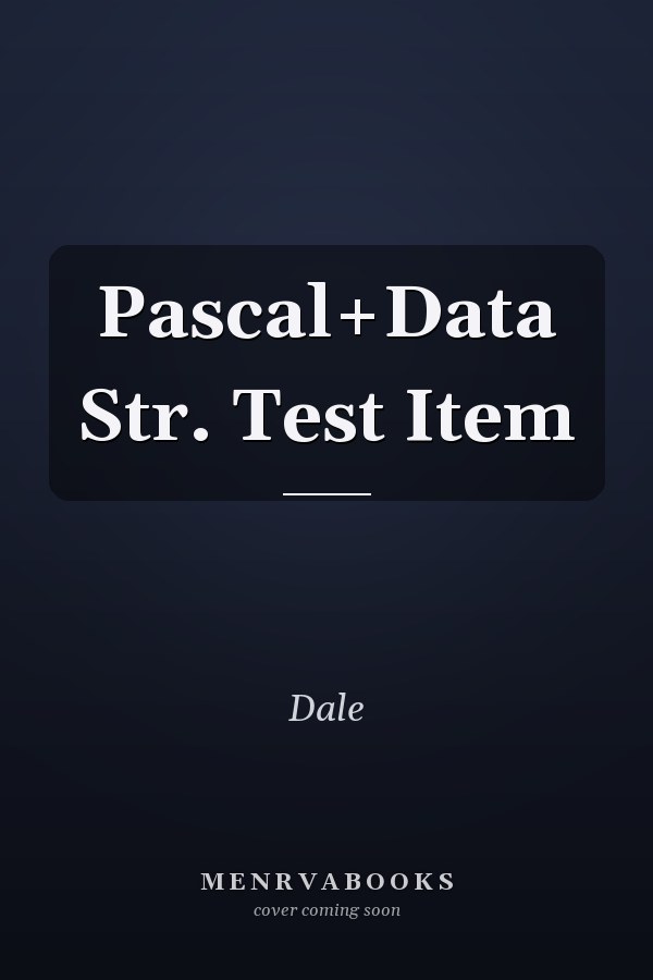 Pascal+Data Str. Test Item