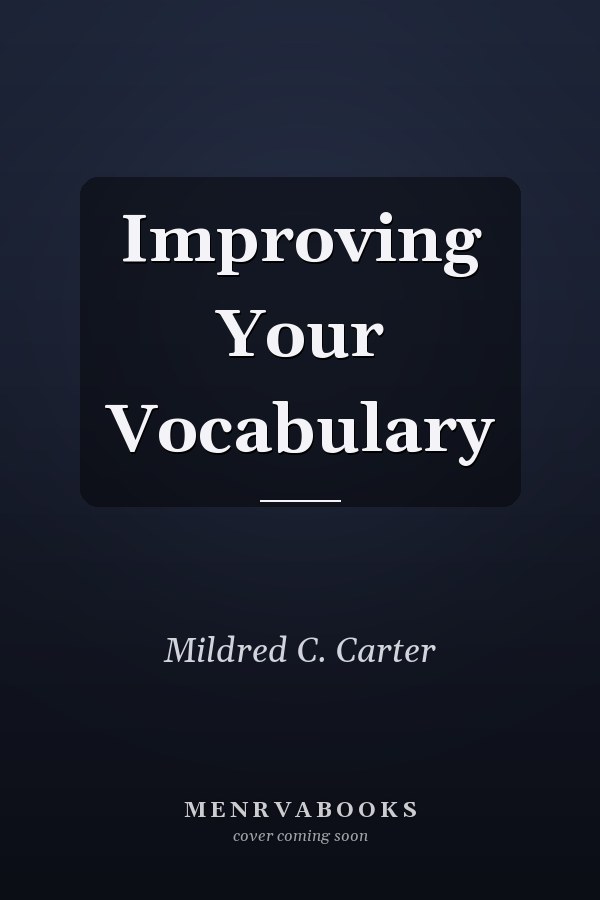 Improving Your Vocabulary