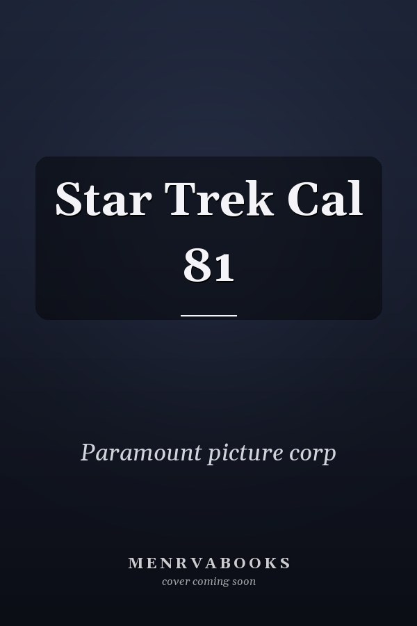 Star Trek Cal 81