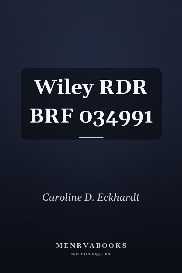 Wiley RDR BRF 034991