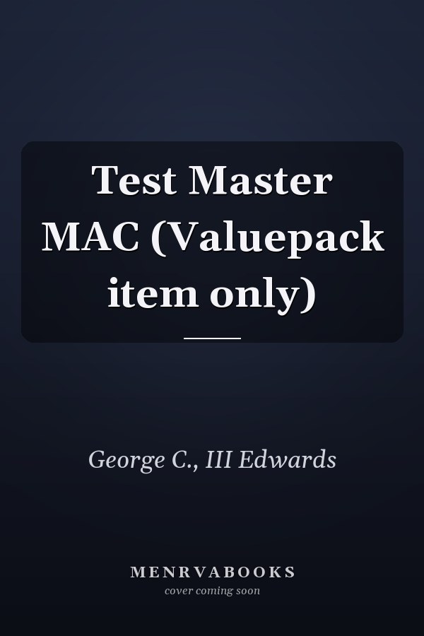 Test Master MAC (Valuepack item only)