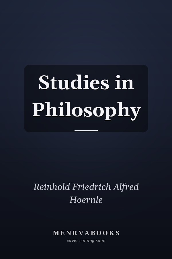 Studies in Philosophy
