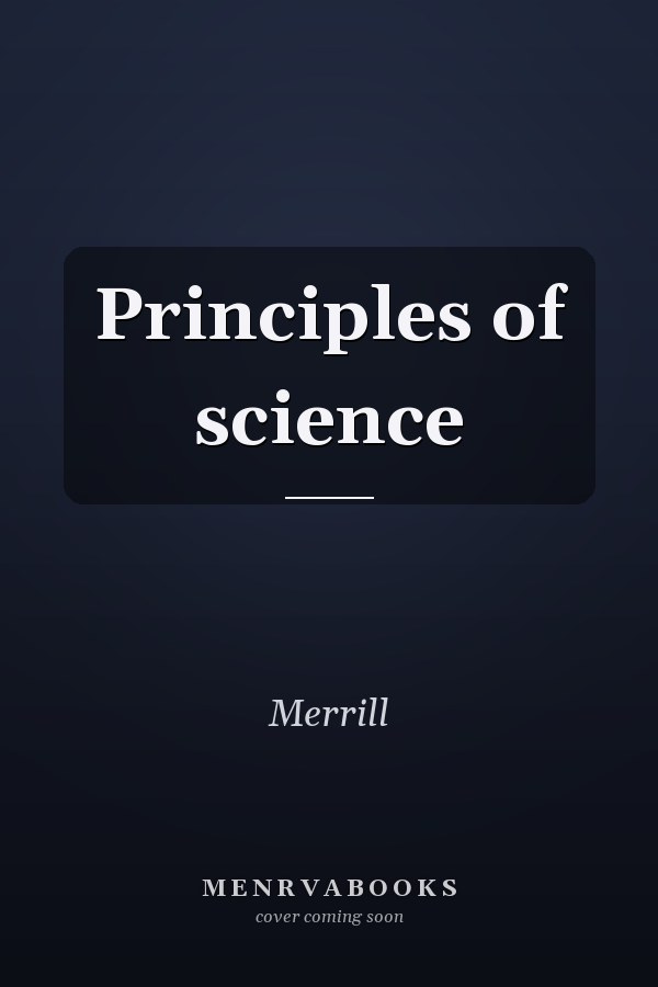 Principles of science