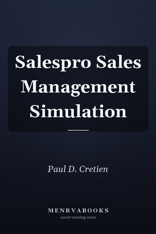 Salespro Sales Management Simulation