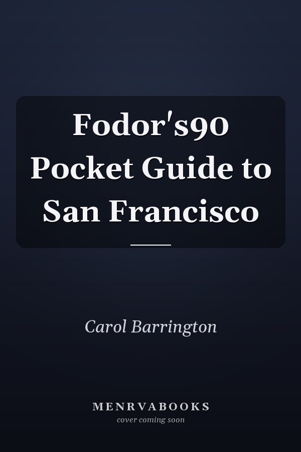 Fodor's90 Pocket Guide to San Francisco