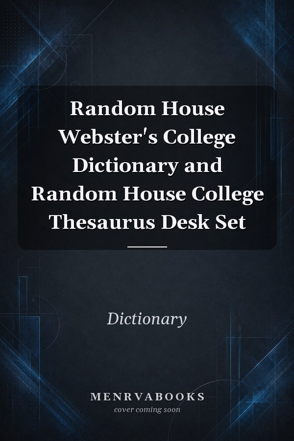 Random House Webster's College Dictionary and Random House College Thesaurus Desk Set