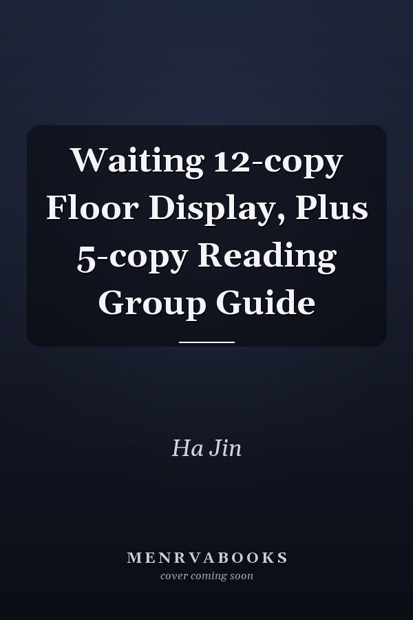 Waiting 12-copy Floor Display, Plus 5-copy Reading Group Guide