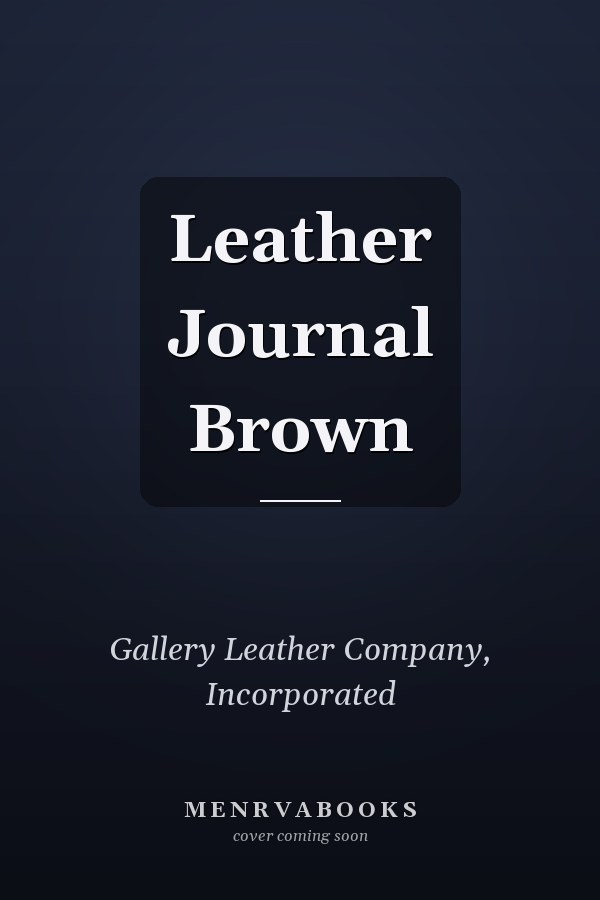 Leather Journal Brown