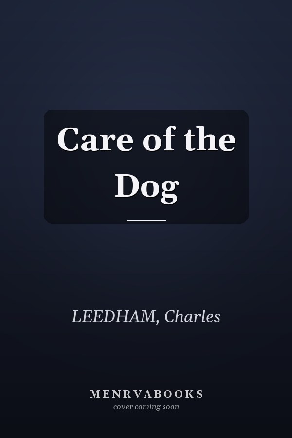 Care of the Dog