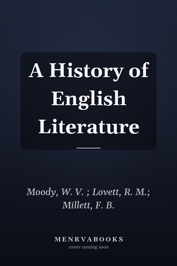 A History of English Literature