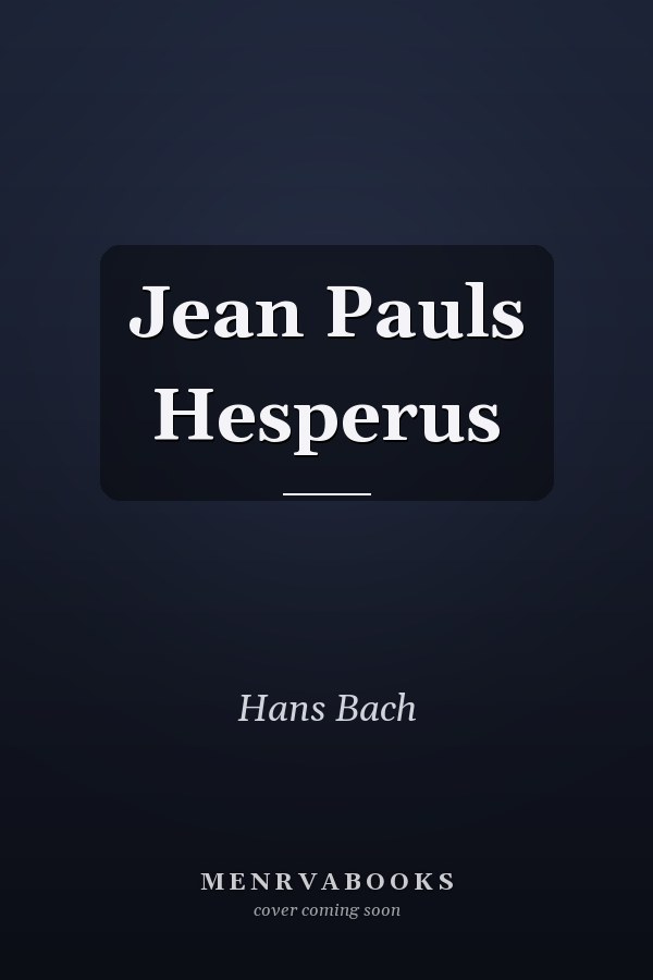 Jean Pauls Hesperus