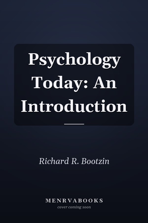 Psychology Today: An Introduction