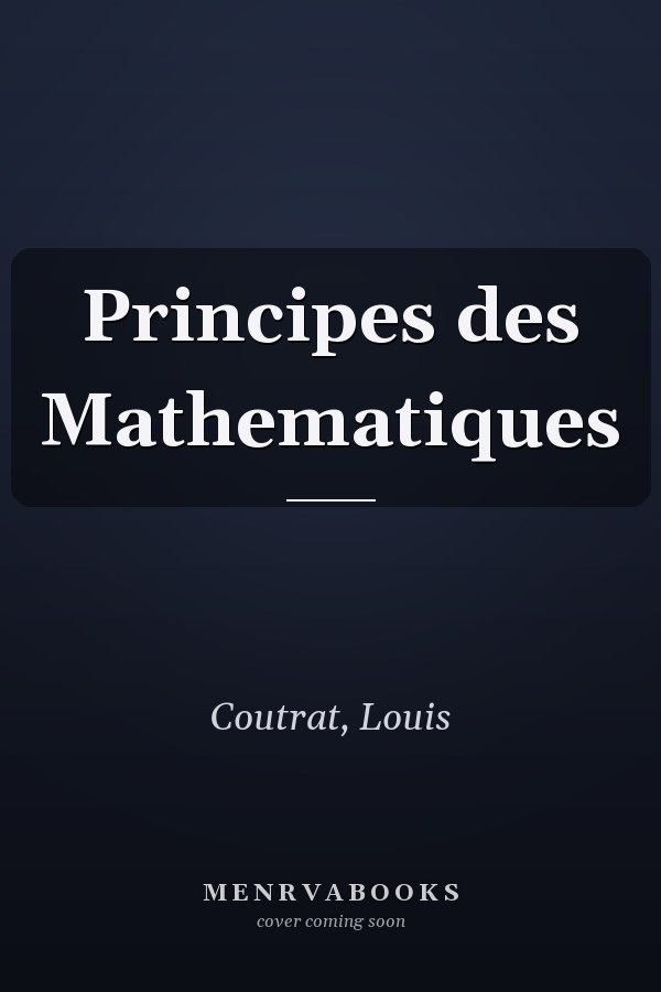 Principes des Mathematiques