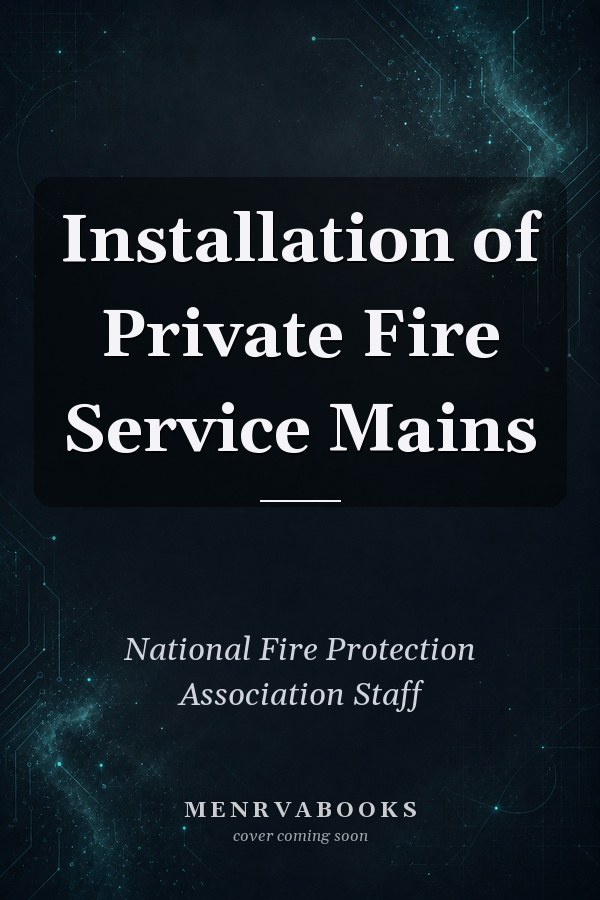 Installation of Private Fire Service Mains