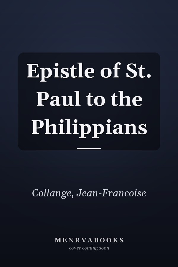 Epistle of St. Paul to the Philippians