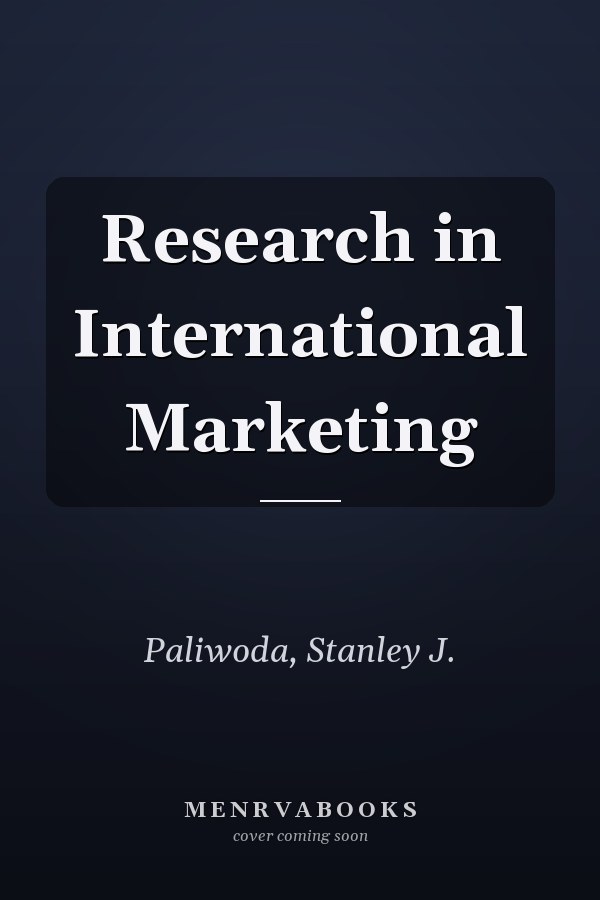 Research in International Marketing