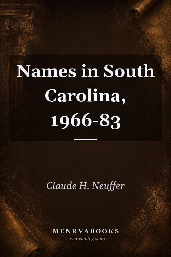 Names in South Carolina, 1966-83