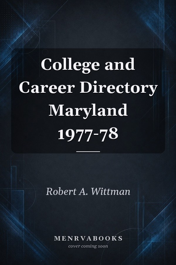 College and Career Directory Maryland 1977-78