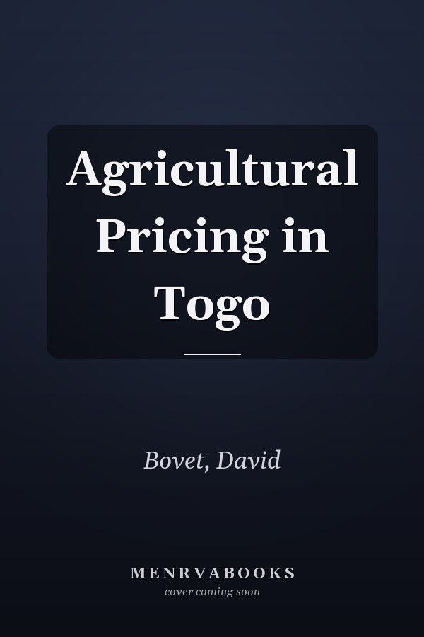 Agricultural Pricing in Togo