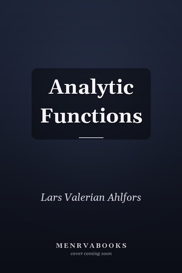 Analytic Functions