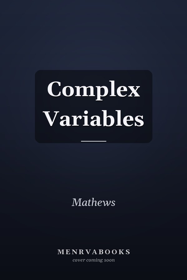 Complex Variables