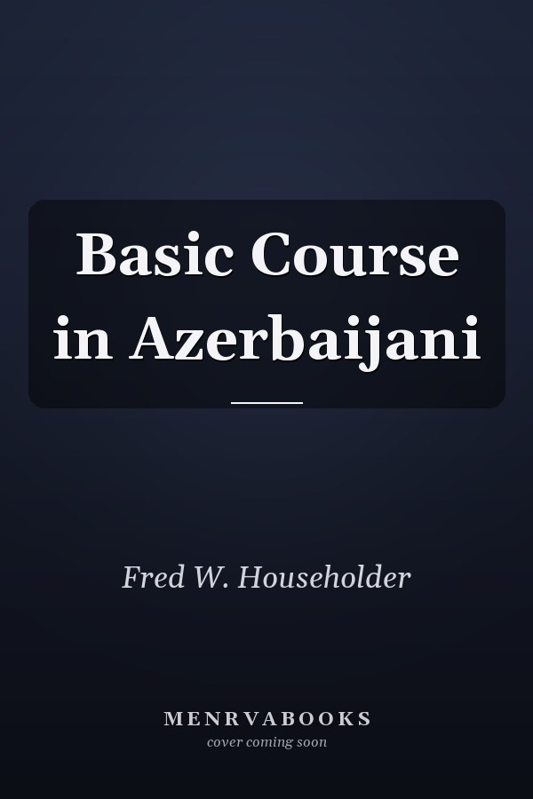 Basic Course in Azerbaijani