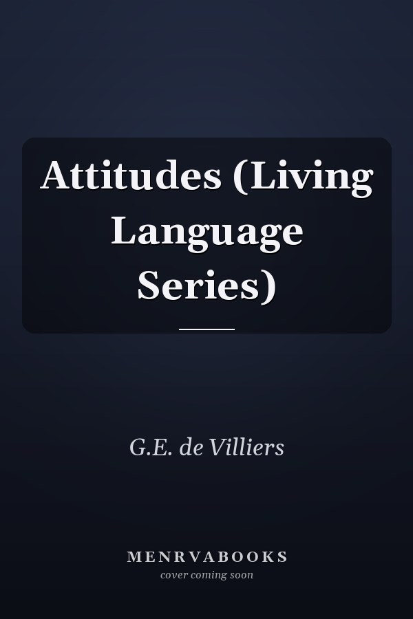 Attitudes (Living Language Series)