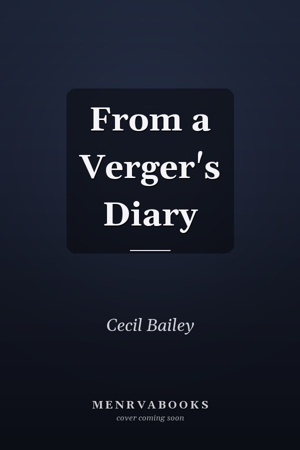 From a Verger's Diary