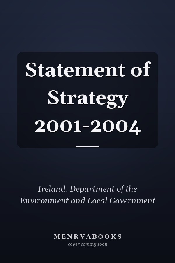 Statement of Strategy 2001-2004