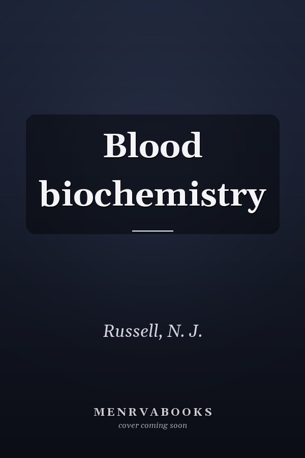 Blood biochemistry