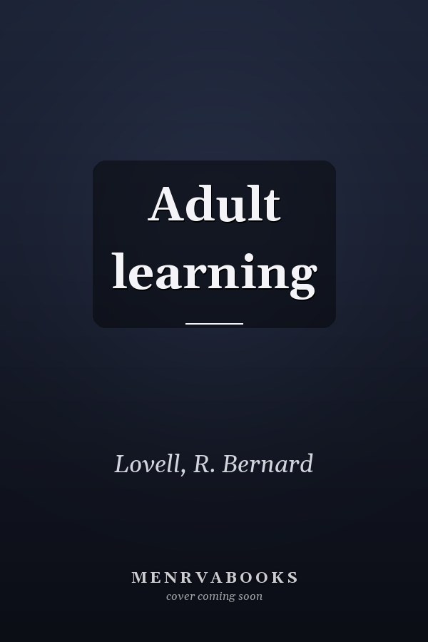Adult learning