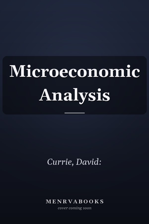 Microeconomic Analysis