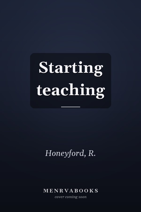 Starting teaching