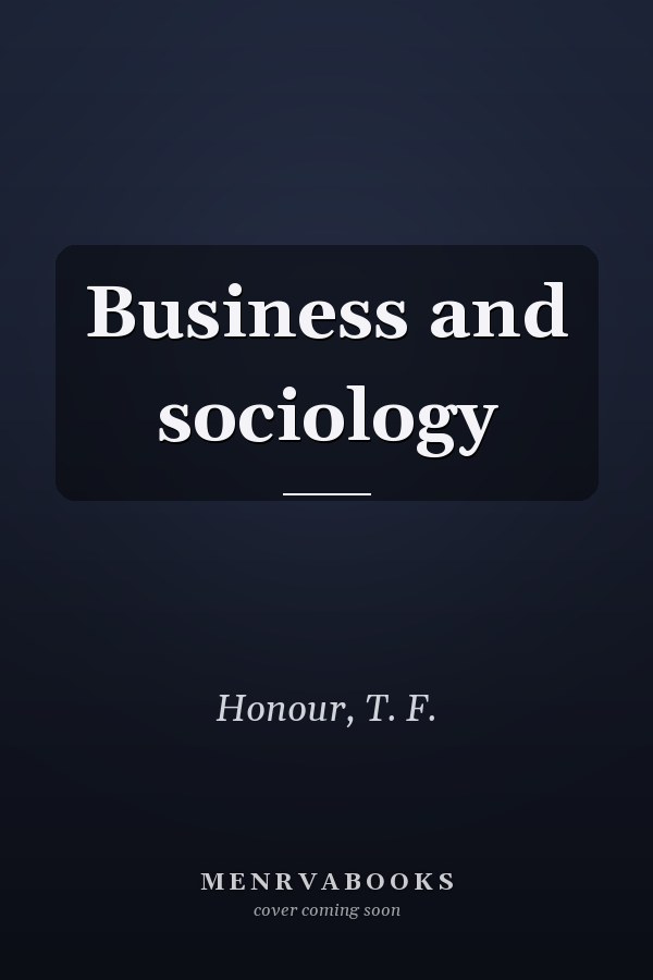 Business and sociology