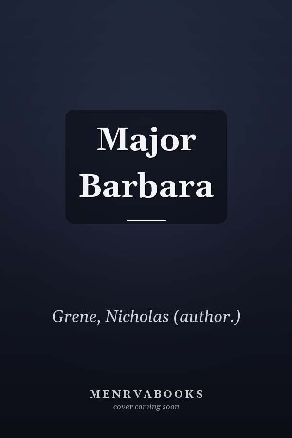 Major Barbara