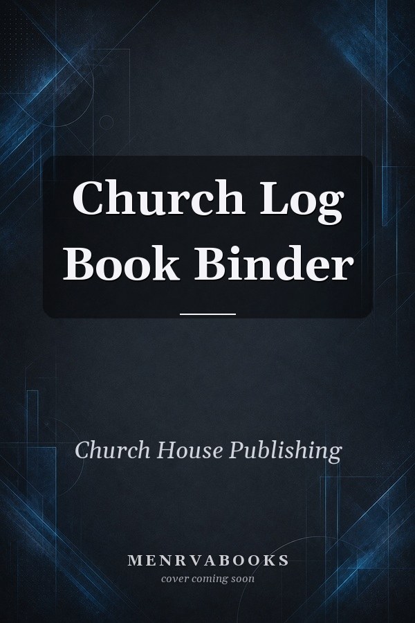 Church Log Book Binder