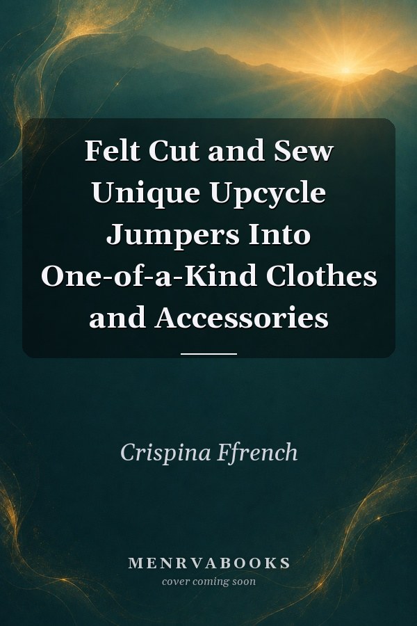 Felt Cut and Sew Unique Upcycle Jumpers Into One-of-a-Kind Clothes and Accessories